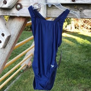 Navy ProLT Speedo one piece swimsuit